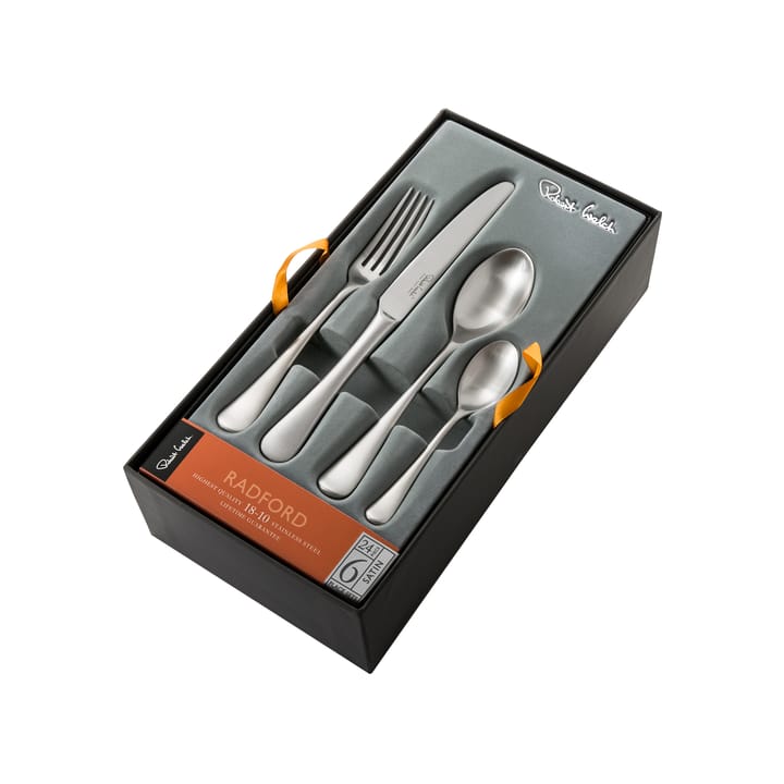 Cubertería Radford mate, 24 piezas Robert Welch