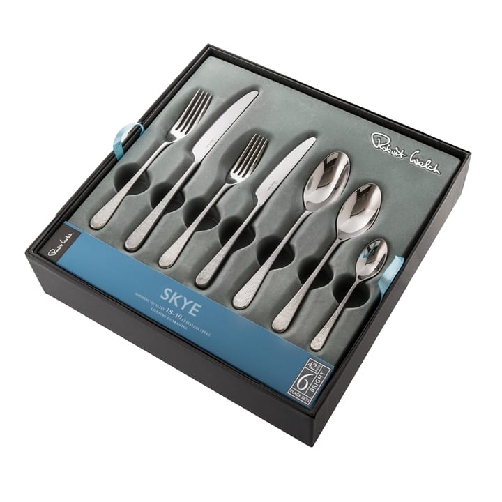  Cubertería Skye Bright 42 piezas, acero inoxidable Robert Welch