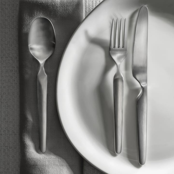 Cuchara de mesa Bergen mate, acero inoxidable Robert Welch