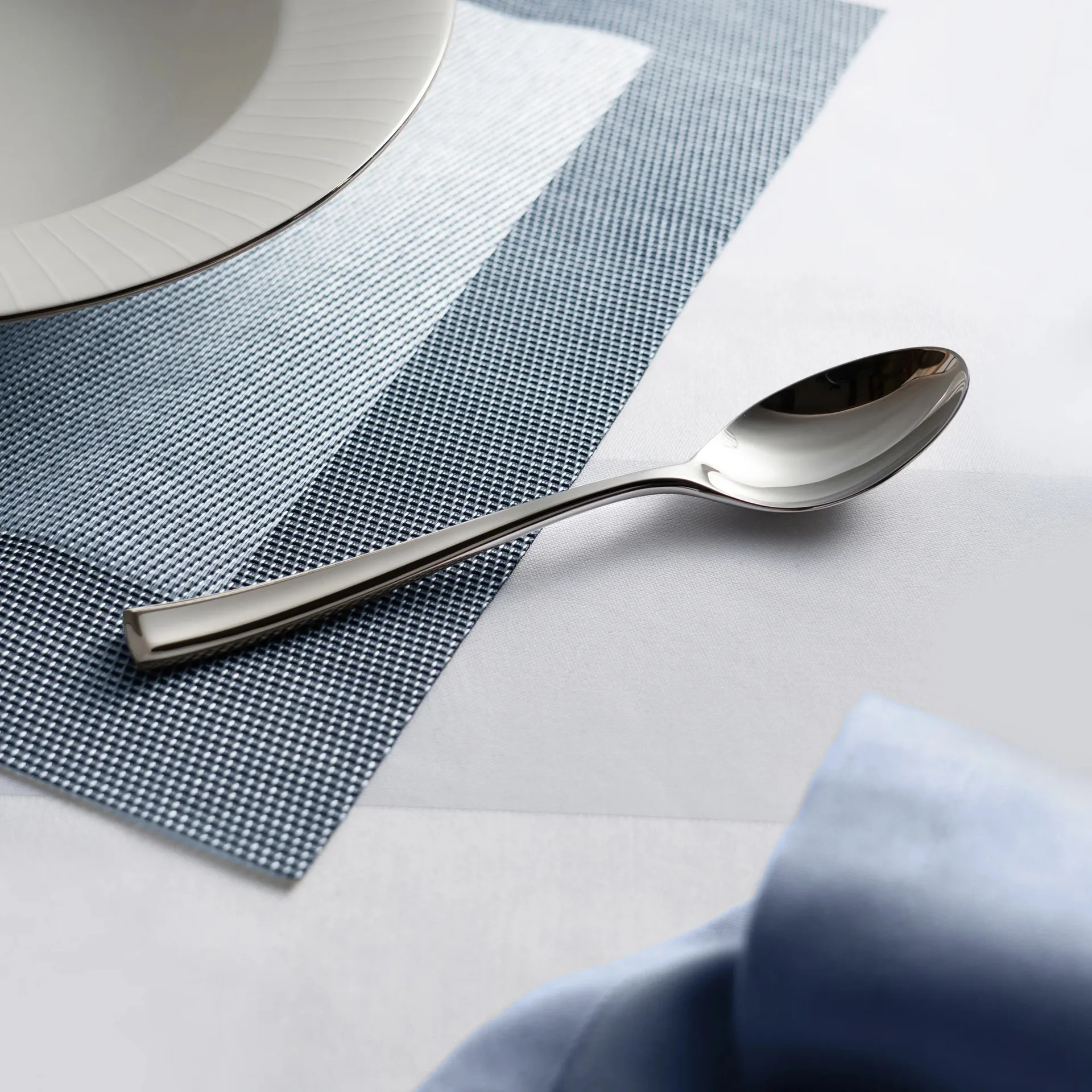 Cuchara Fairford bright, Acero inoxidable, 20,2 cm Robert Welch