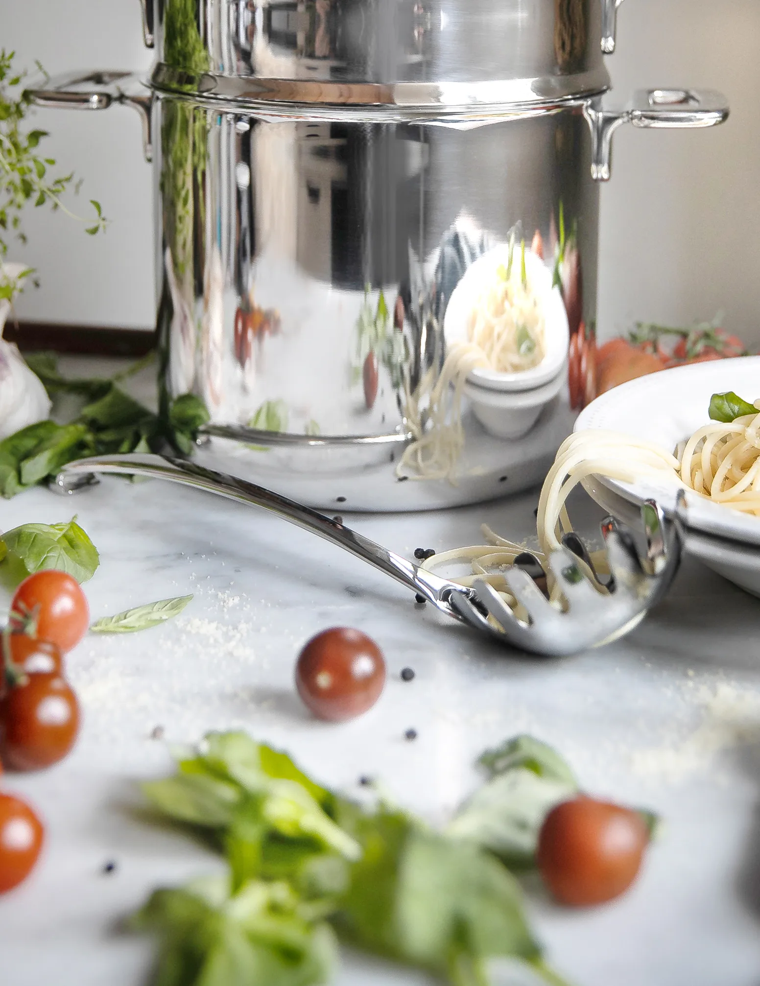 Cuchara para pasta Robert Welch signature, Acero inoxidable Robert Welch