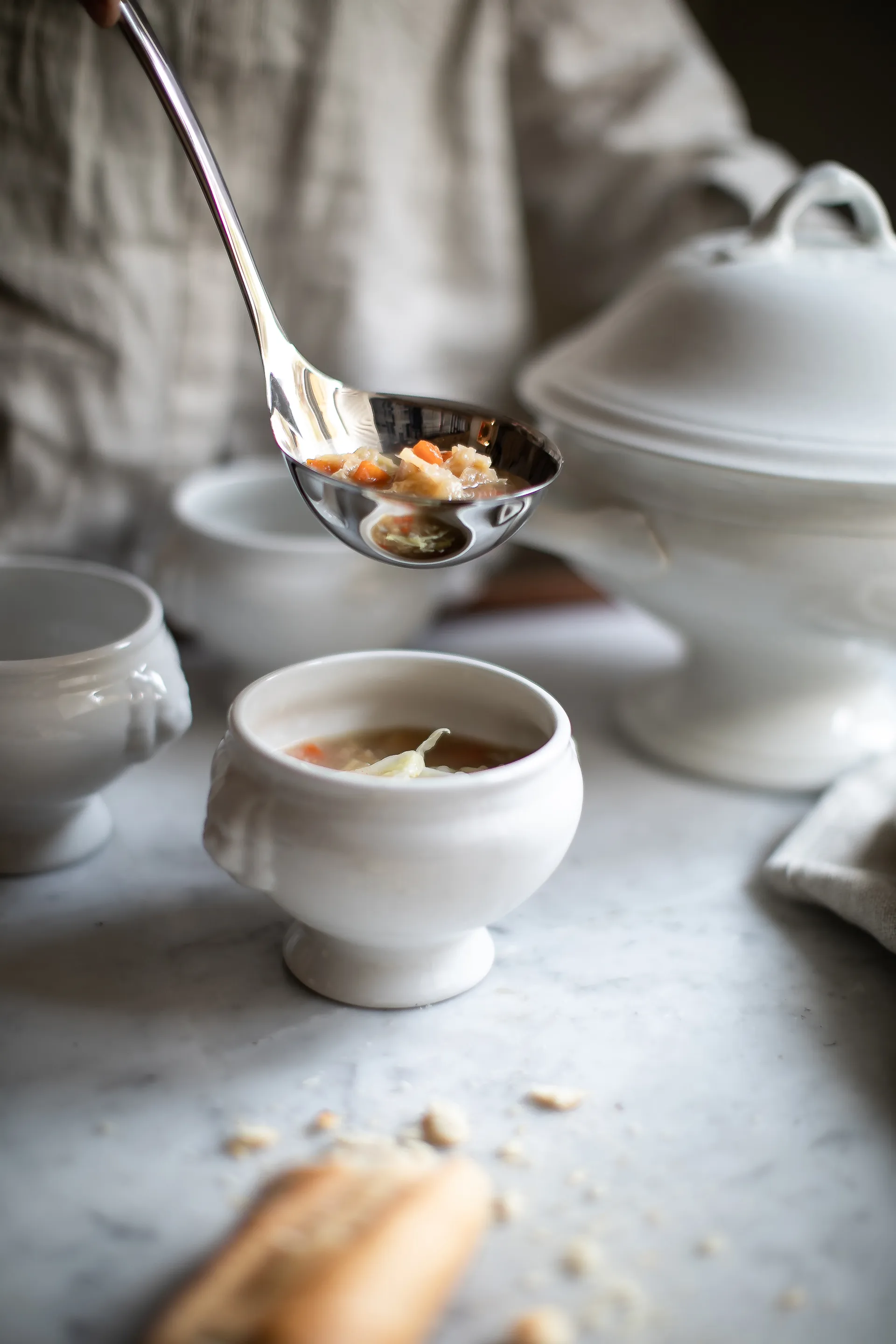 Cucharón grande Robert Welch signature, Acero inoxidable Robert Welch