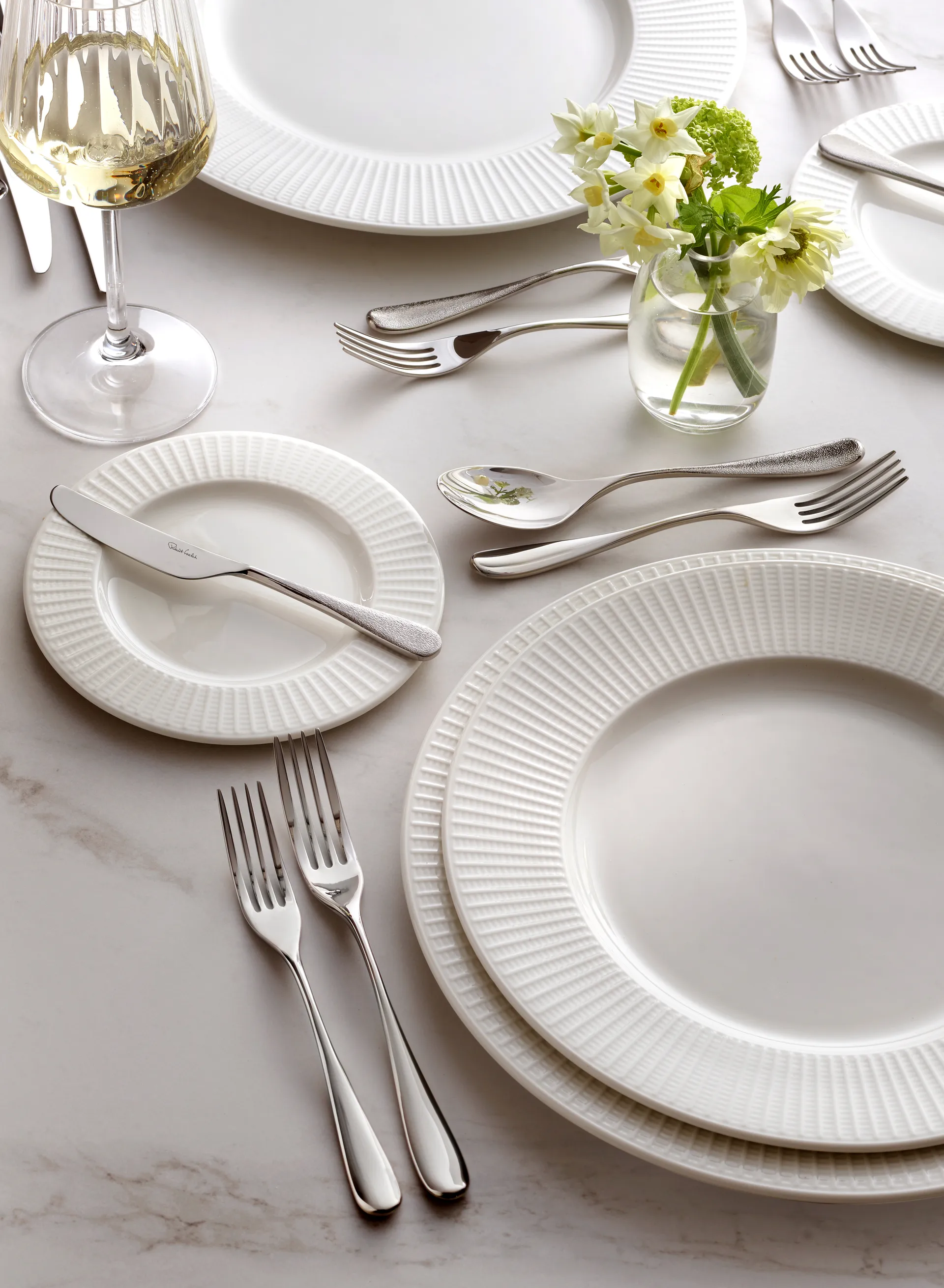 Cuchillo de mantequilla Sandstone brillante, acero inoxidable Robert Welch