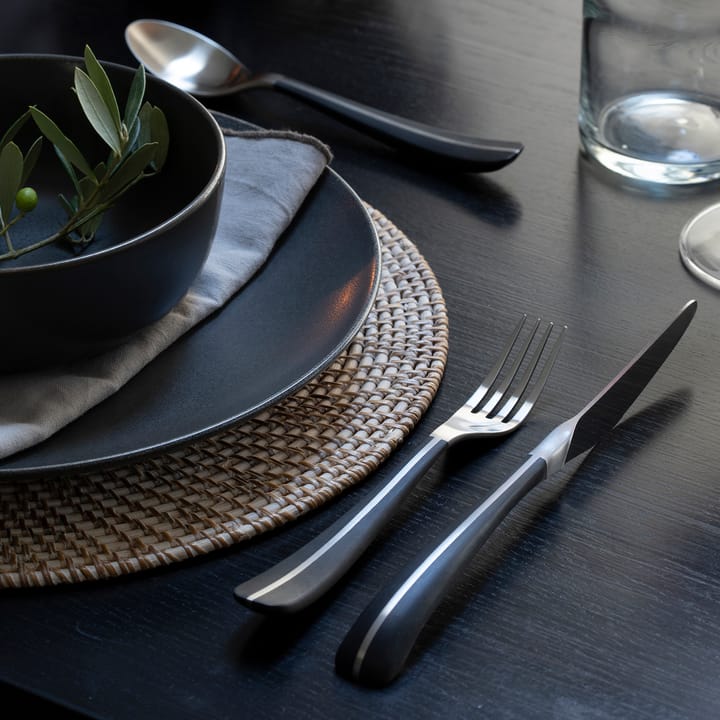 Cuchillo de mesa Contour, negro Robert Welch