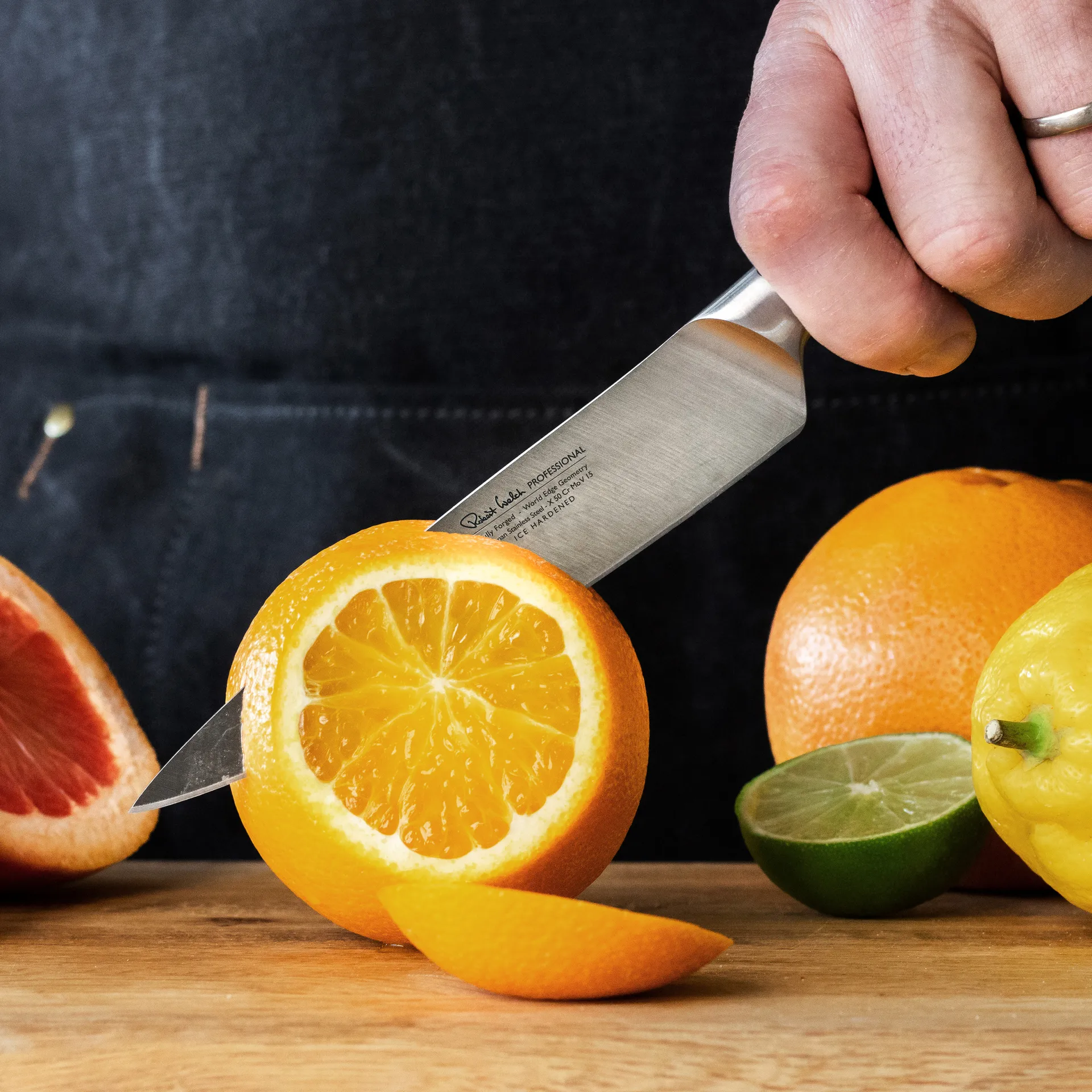 Cuchillo multiusos profesional Robert Welch 14 cm, Acero inoxidable Robert Welch