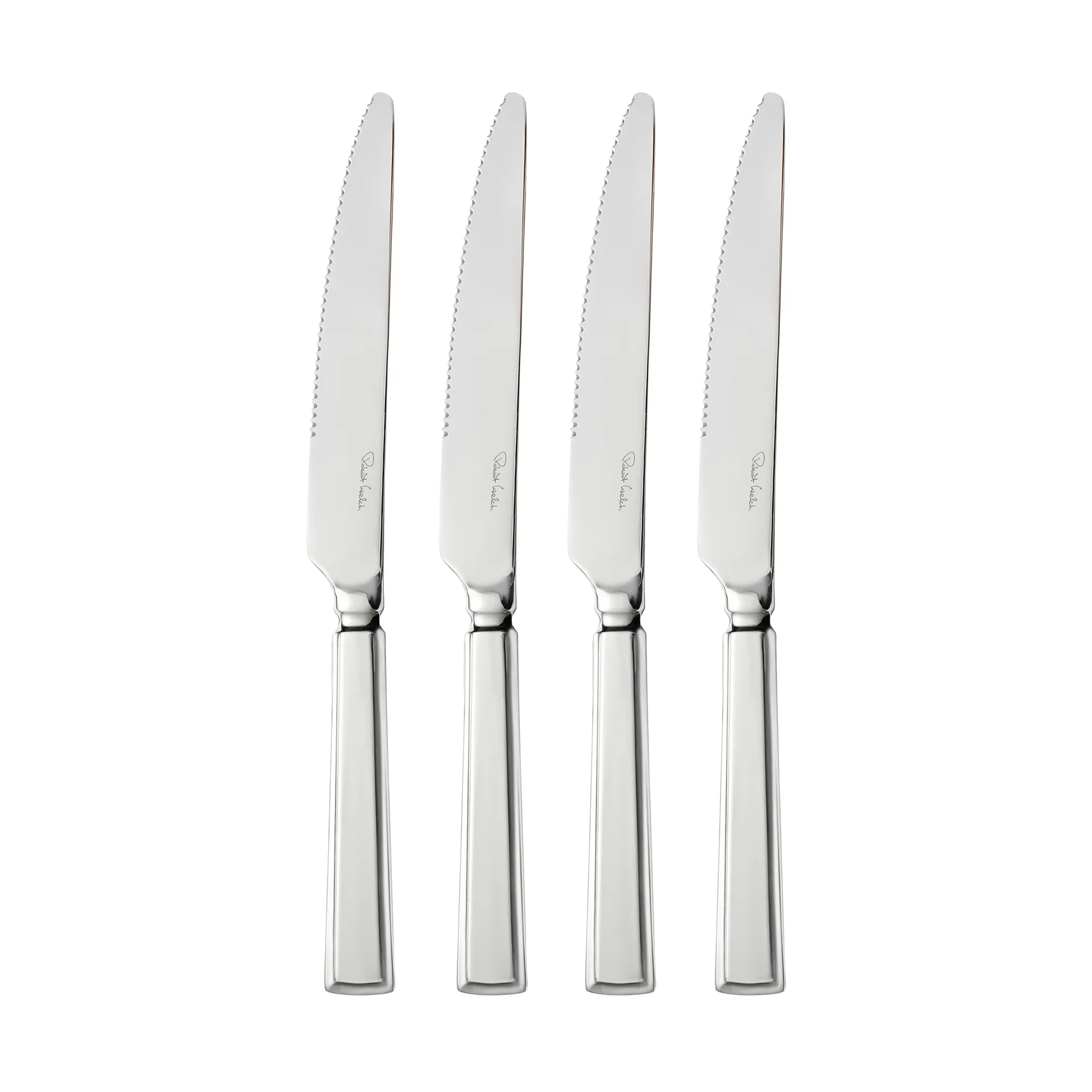 Cuchillo para carne Fairford bright, Acero inoxidable, 4-pack Robert Welch