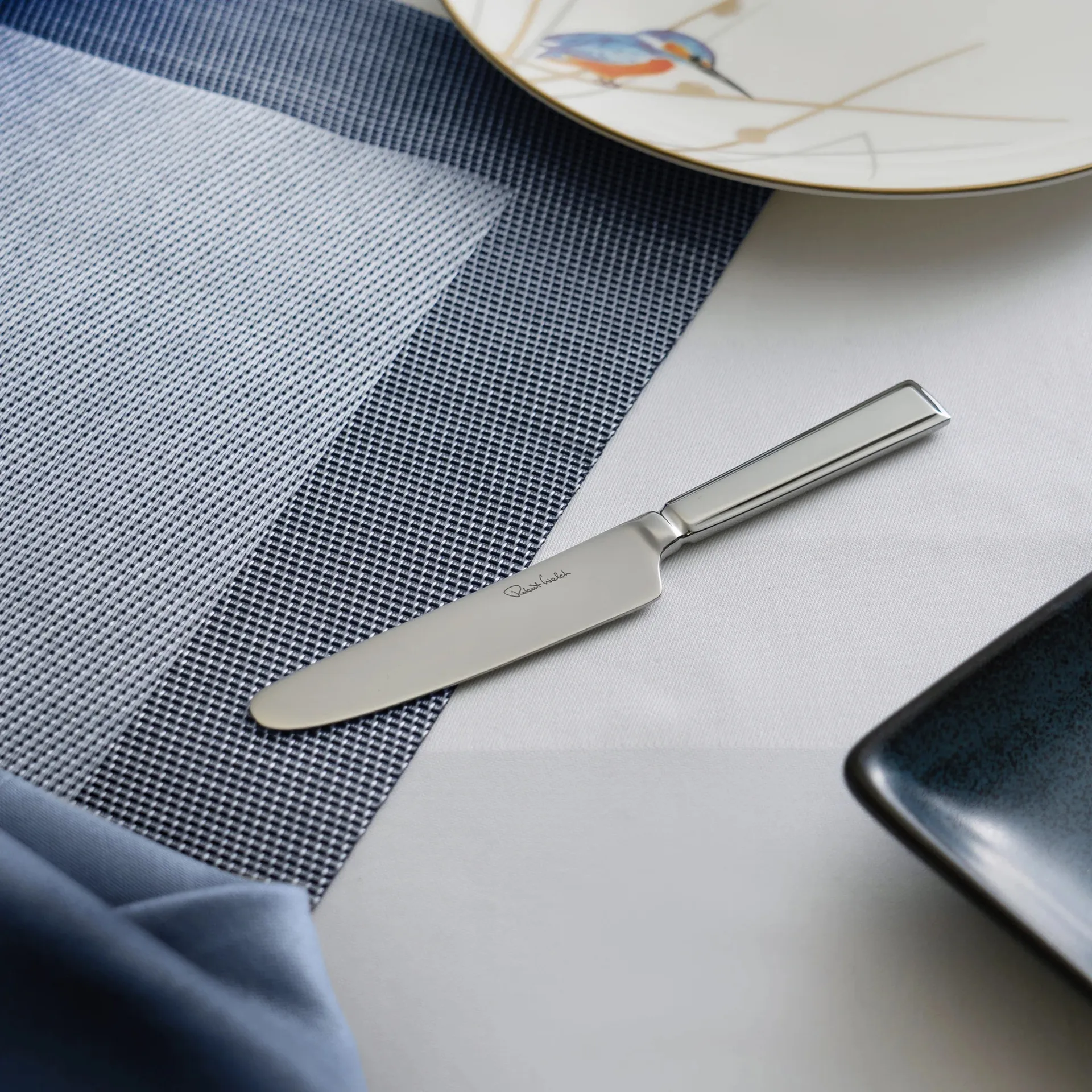 Cuchillo para untar Fairford bright, Acero inoxidable, 16 cm Robert Welch