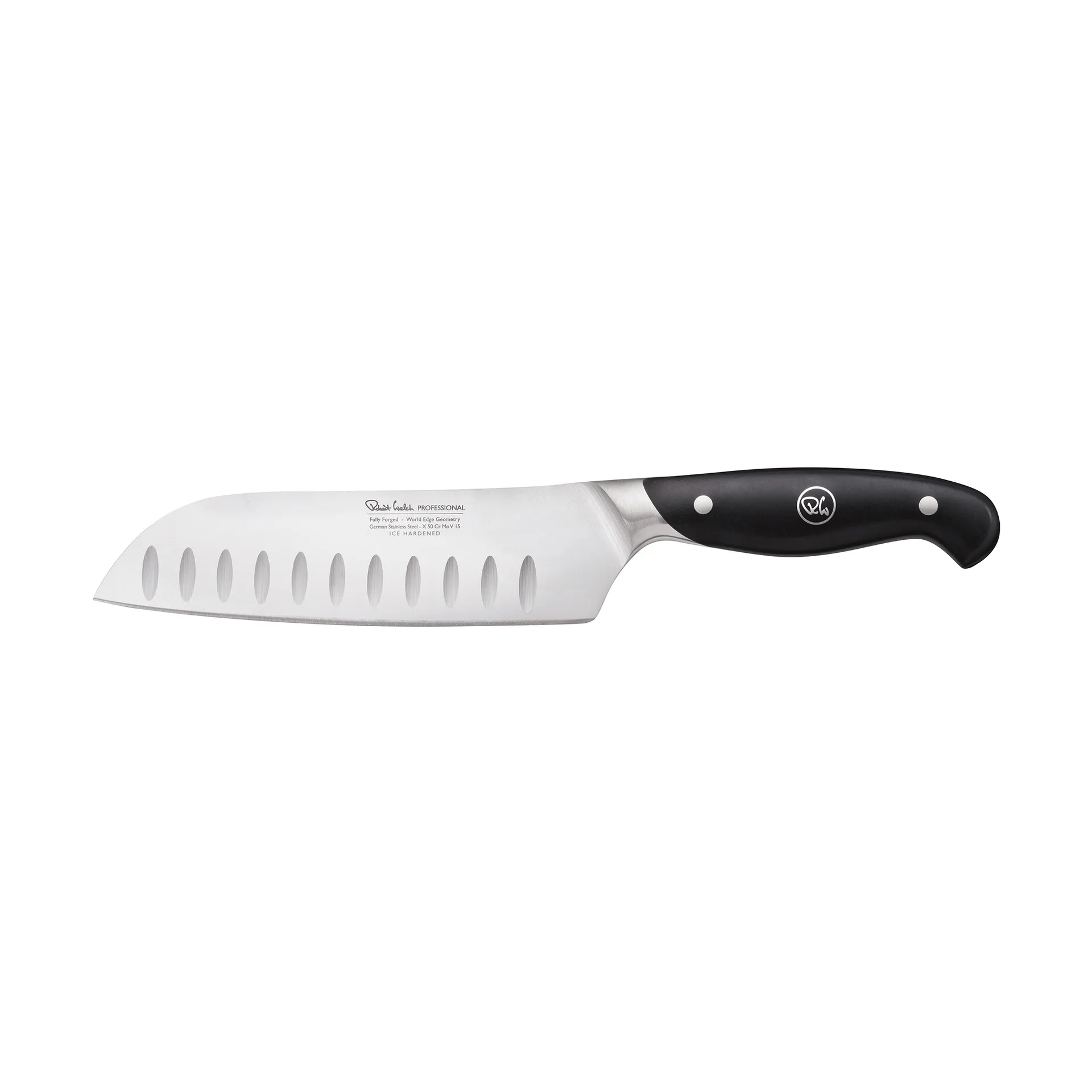 Cuchillo santoku Robert Welch professional 17 cm, Acero inoxidable Robert Welch