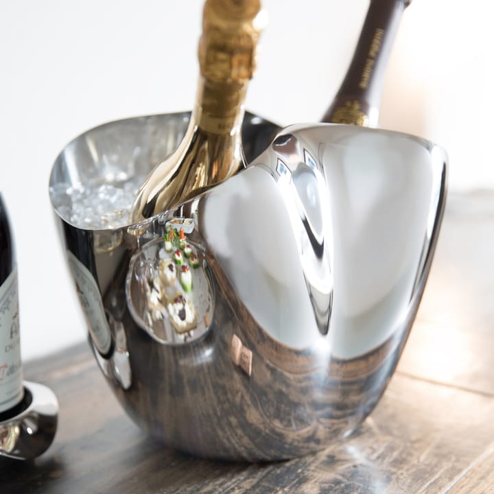 Enfriador de botellas champán Drift 23 cm - acero inoxidable - Robert Welch