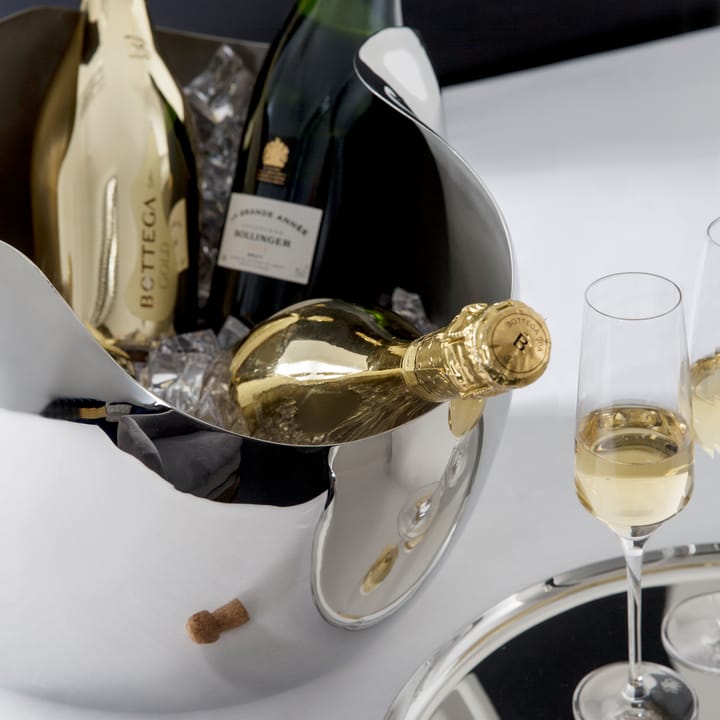 Enfriador de botellas champán Drift 27 cm, acero inoxidable Robert Welch