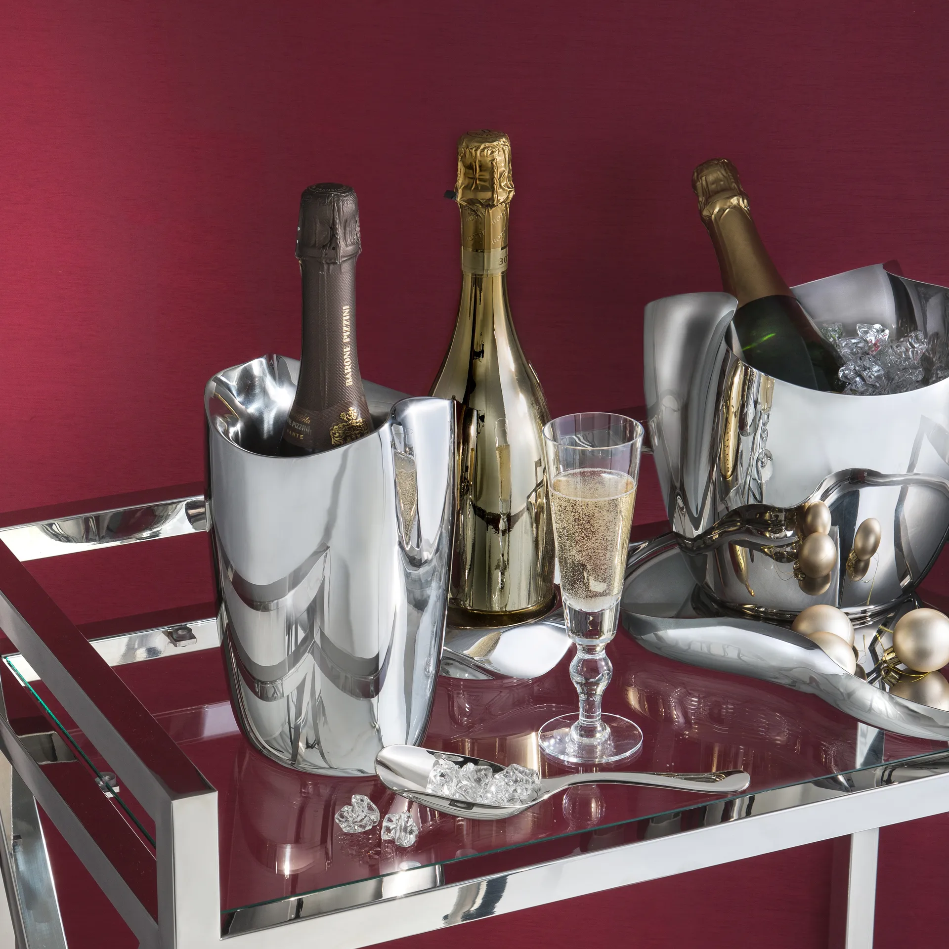 Enfriador de botellas Drift doble pared, acero inoxidable Robert Welch