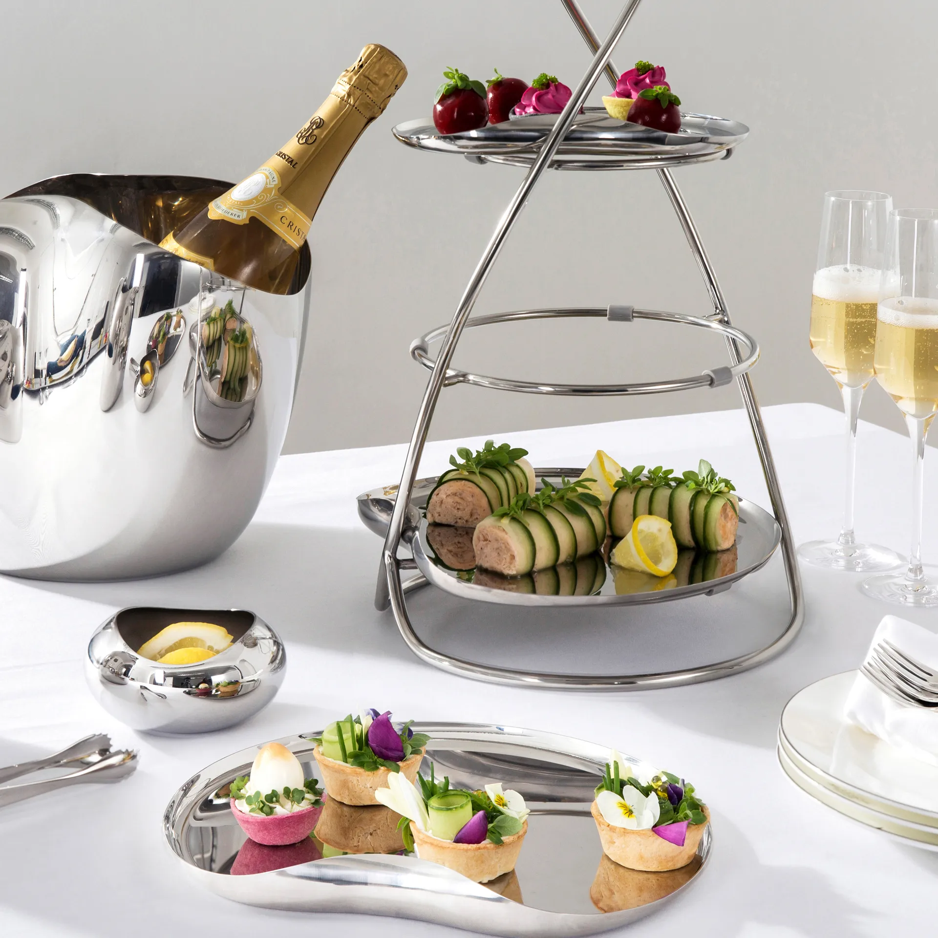 Fuente de pisos Drift, 3 pisos Robert Welch