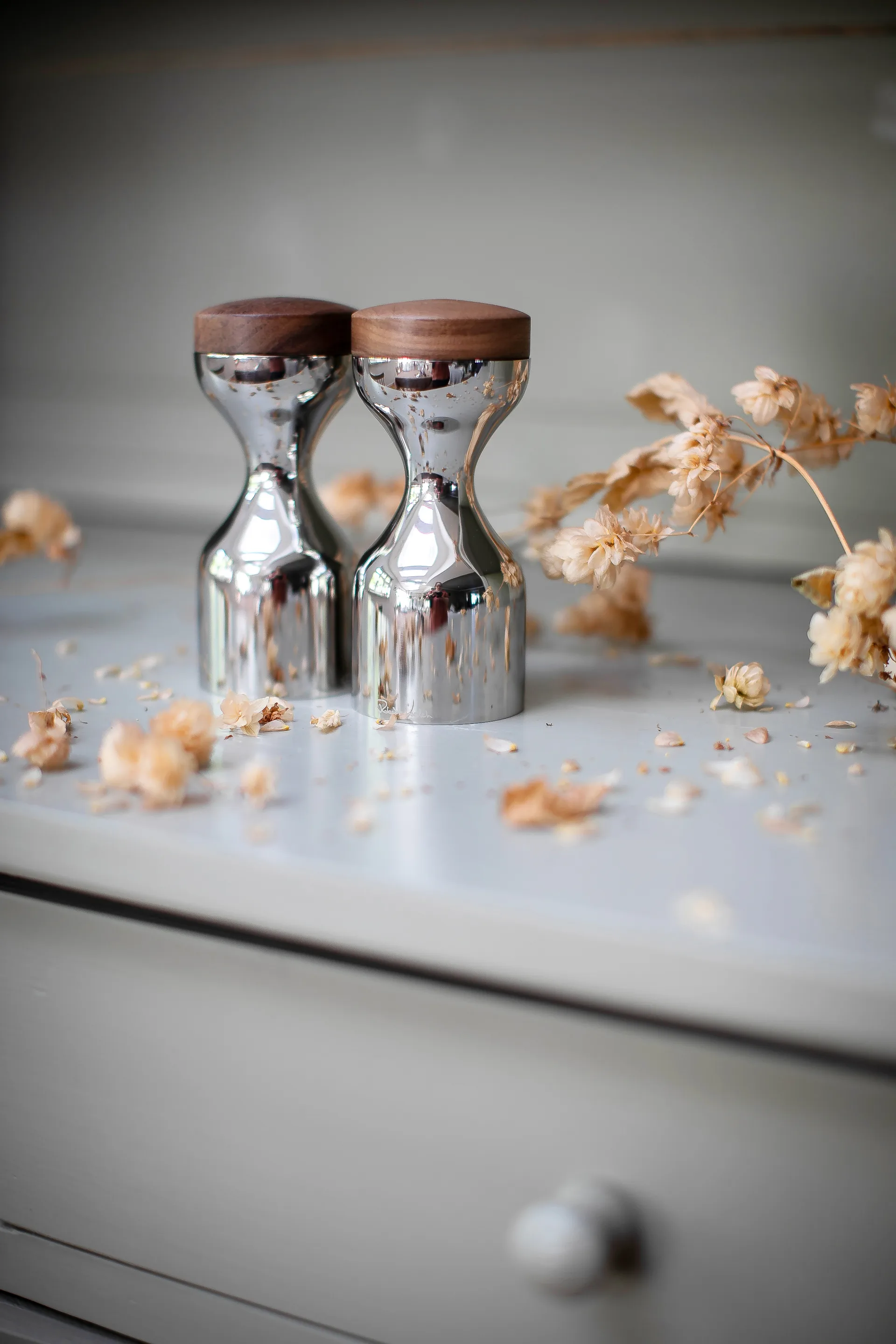 Molinillo de sal Limbrey 14,5 cm, Acero inoxidable Robert Welch