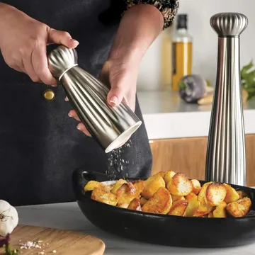 Molinillo de sal Palm Bright - Small-acero inoxidable - Robert Welch