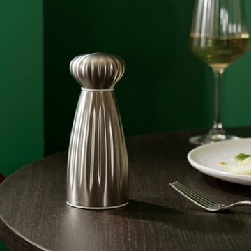 Molinillo de sal Palm satin acero inoxidable 16,8 cm - Blanco - Robert Welch
