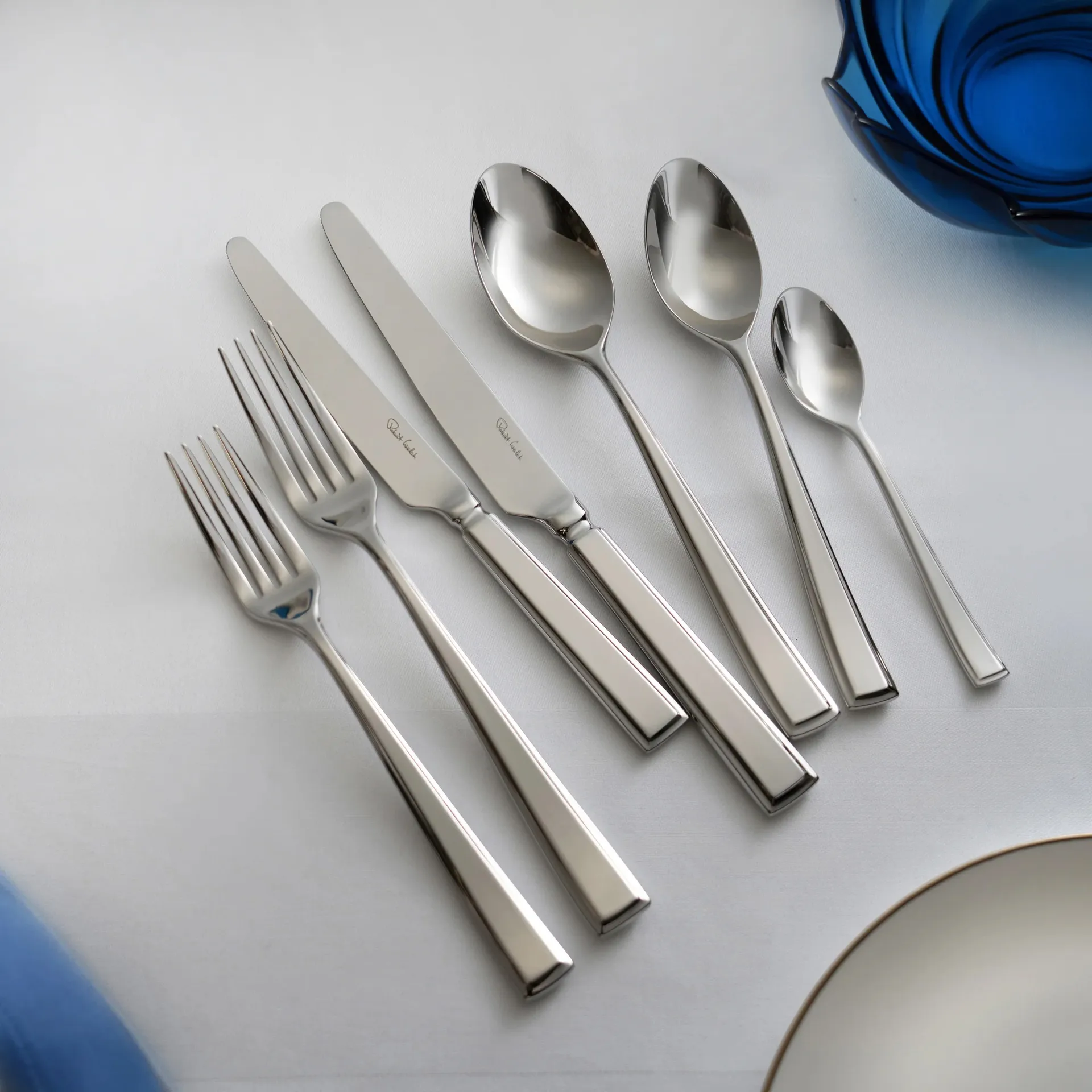 Set de cubiertos Fairford Bright, Acero inoxidable, 7 piezas Robert Welch