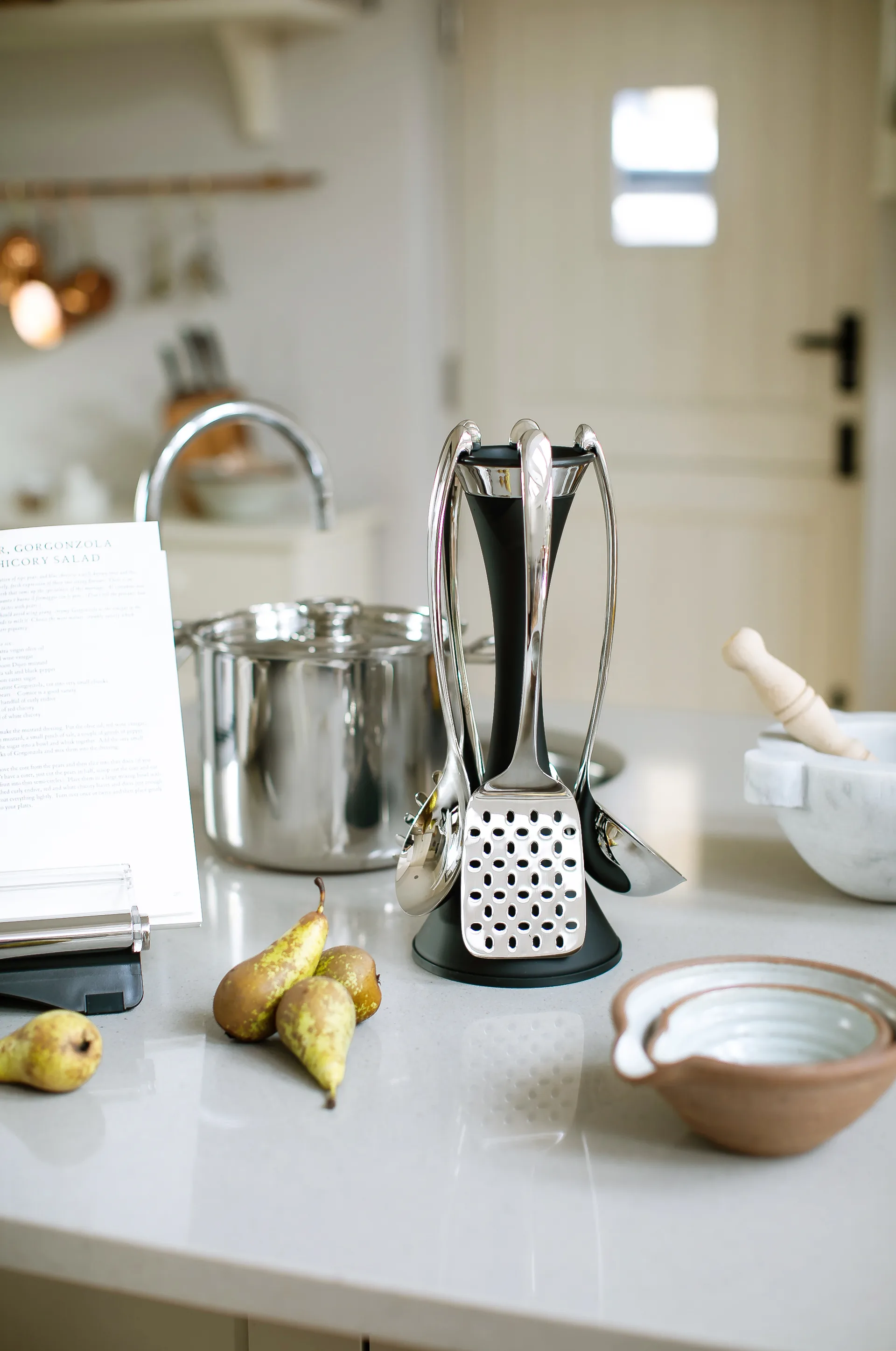 Soporte para utensilios de cocina Robert Welch signature 6 pieza, Negro Robert Welch