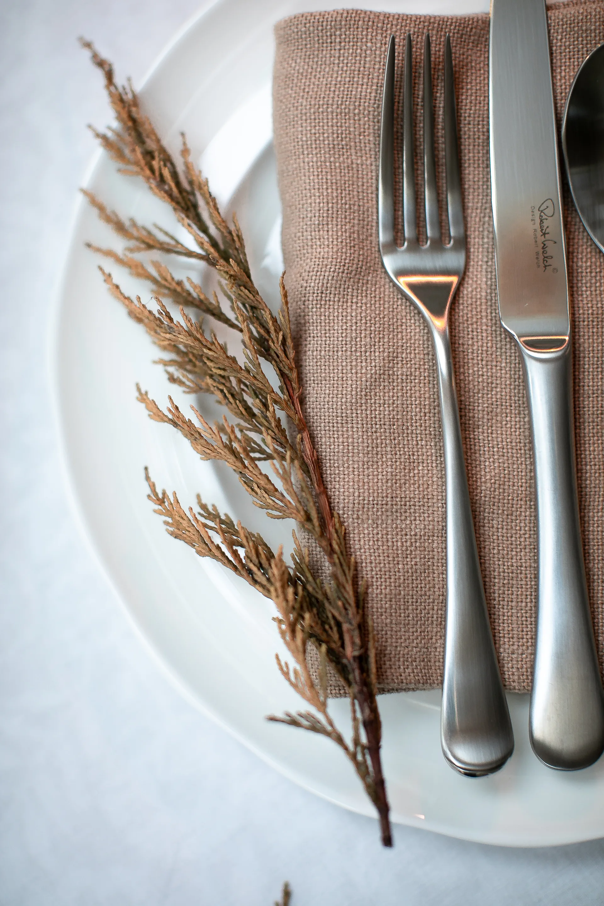 Tenedor de entrante Radford mate, acero inoxidable Robert Welch