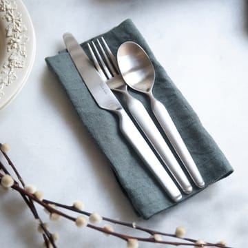 Tenedor de mesa Bergen mate - acero inoxidable - Robert Welch