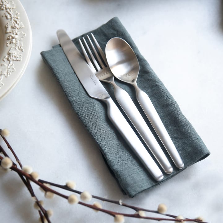 Tenedor de mesa Bergen mate, acero inoxidable Robert Welch