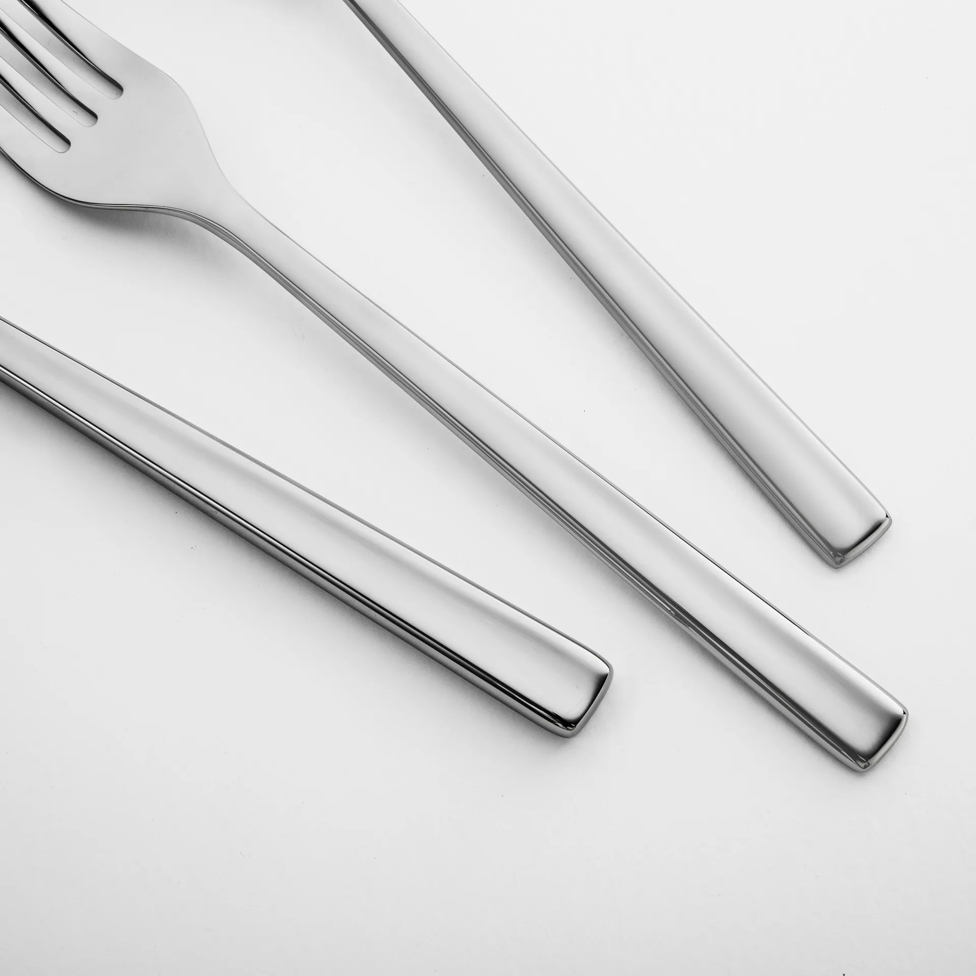 Tenedor de mesa Blockley brillante, acero inoxidable Robert Welch