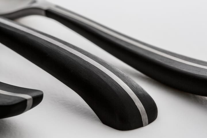 Tenedor de mesa Contour, negro Robert Welch