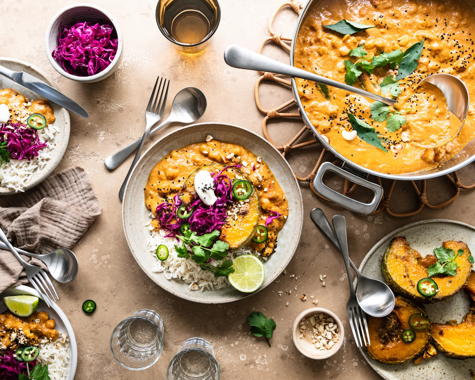 Tenedor de mesa Radford mate, acero inoxidable Robert Welch