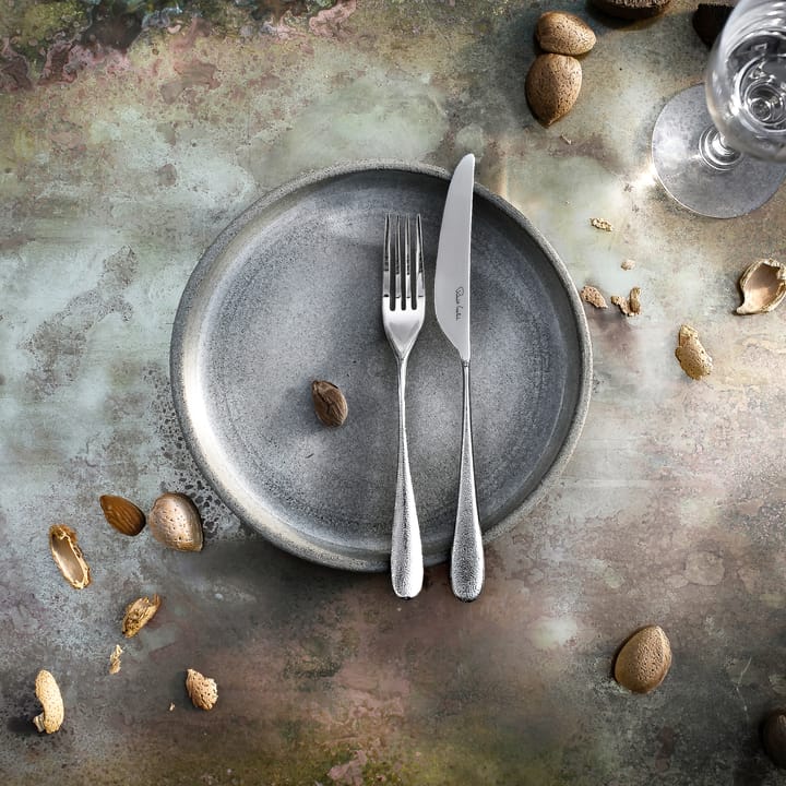 Tenedor de mesa Sandstone brillante, acero inoxidable Robert Welch