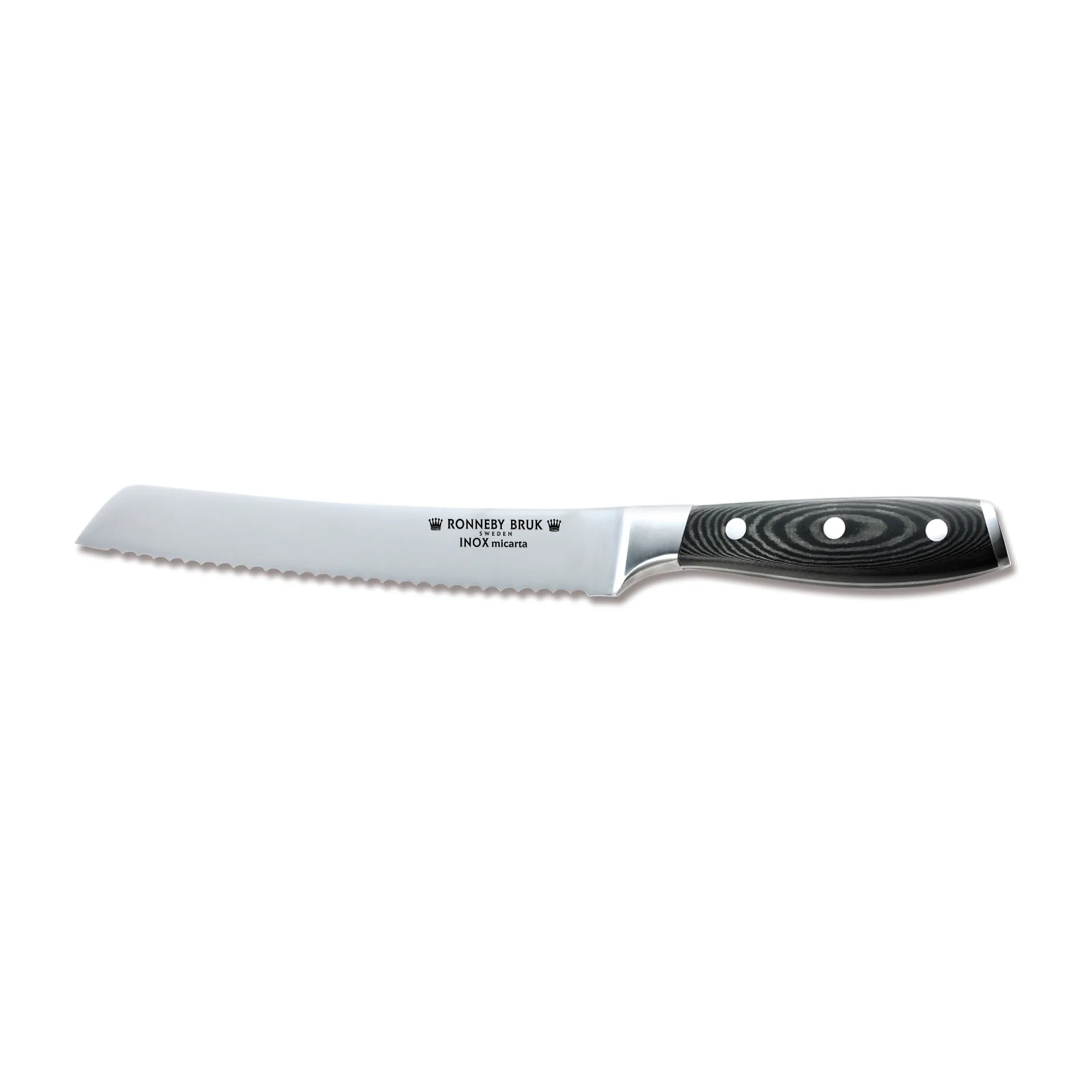 Cuchillo panero Inox 20 cm, acero inoxidable-Micarta Ronneby Bruk