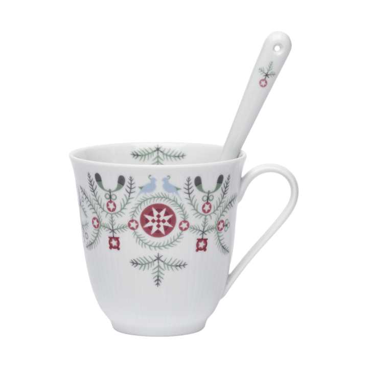 2 Cucharas Swedish Grace Winter, Blanco
 Rörstrand