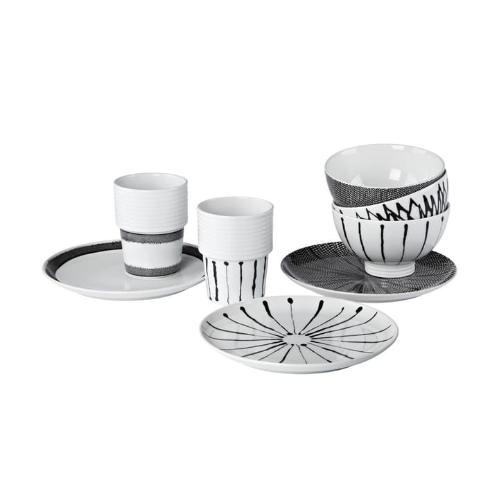 2 Tazas Filippa K - Ink Stripe, set de 2 - Rörstrand
