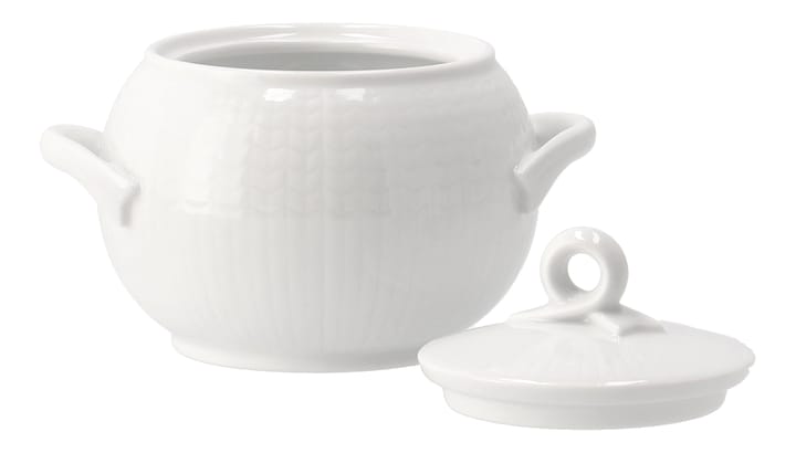 Bol con tapa Swedish Grace 40 cl, Snö (blanco) Rörstrand