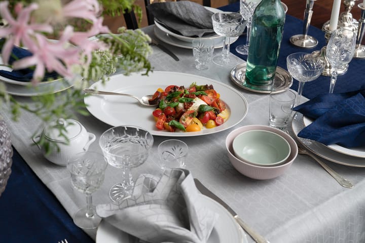 Bol con tapa Swedish Grace 40 cl, Snö (blanco) Rörstrand