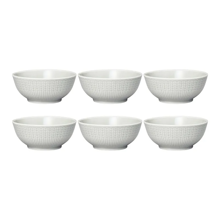 Bol Swedish Grace, 30 cl 6 piezas niebla (gris) - Rörstrand