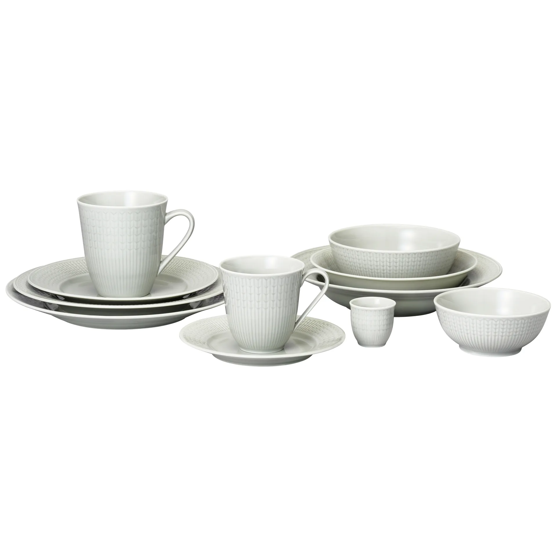 Bol Swedish Grace, 30 cl 6 piezas niebla (gris),  Rörstrand