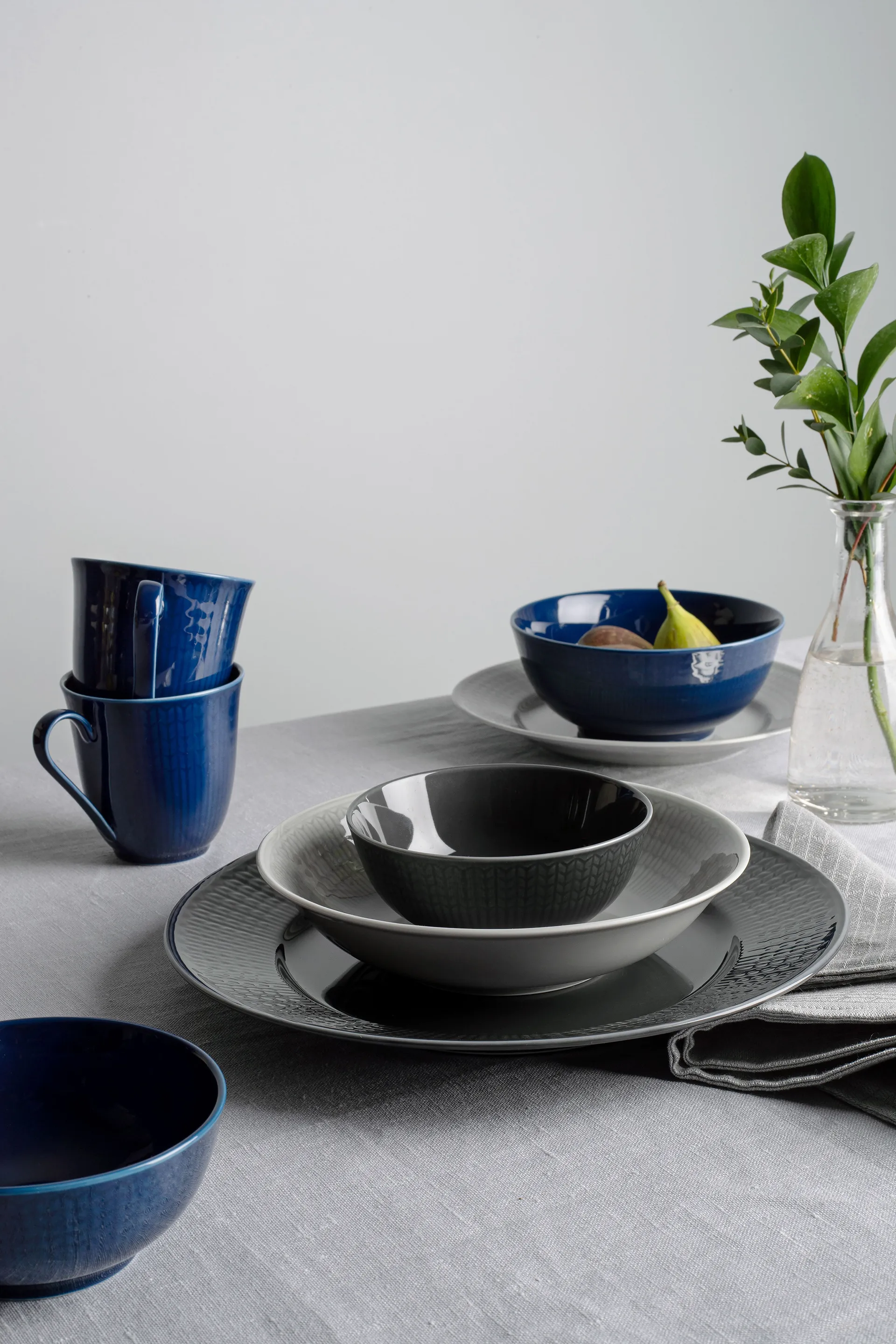 Bol Swedish Grace, 30 cl, medianoche (azul) Rörstrand