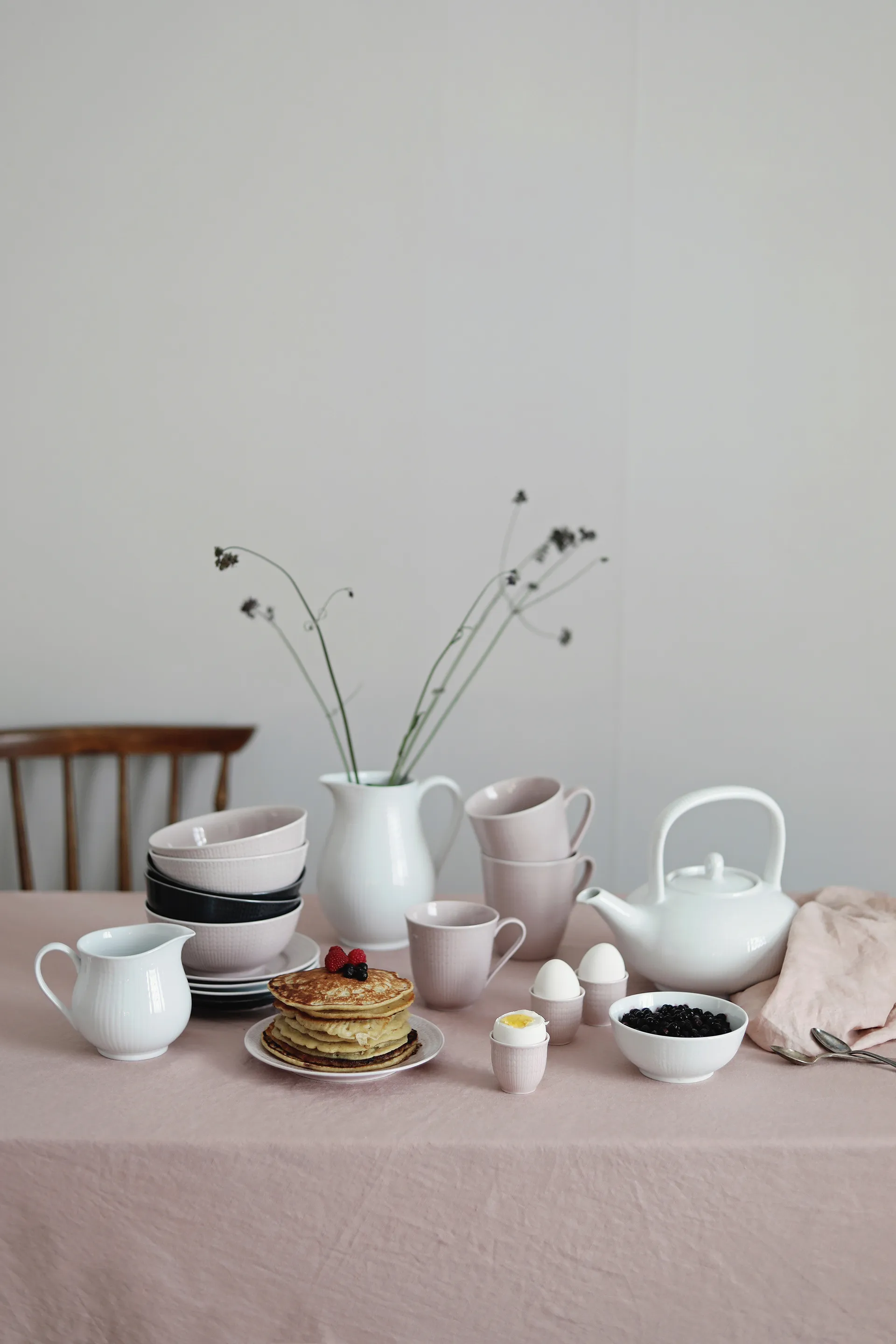 Huevera Swedish Grace, rose (rosa) Rörstrand