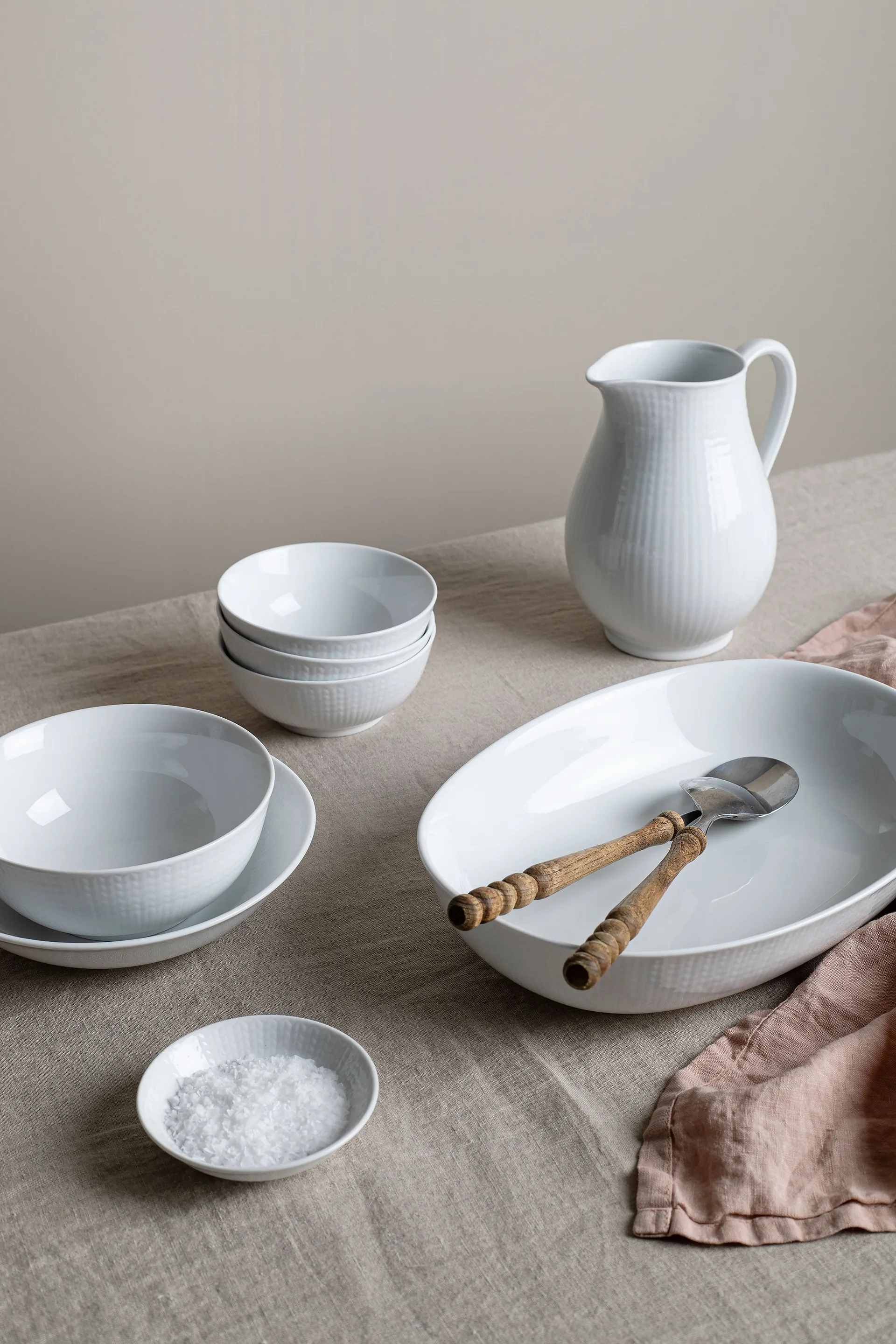 Jarro Swedish Grace, blanco Rörstrand