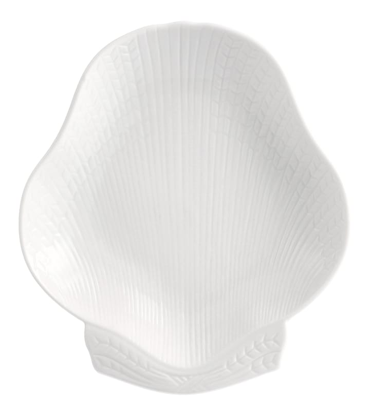 Plato conchas Swedish Grace 18x16 cm, Snö (blanco) Rörstrand