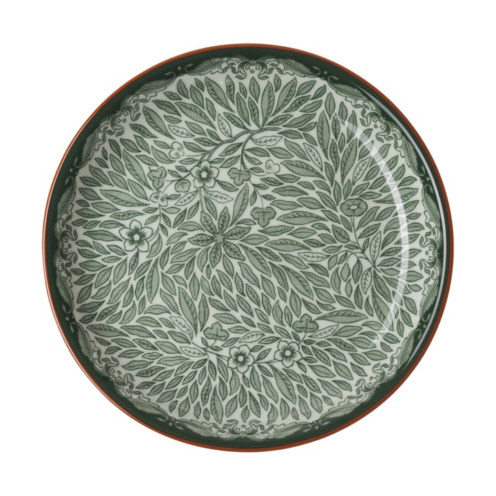 Plato de postre Ostindia Floris Ø16 cm - Verde - Rörstrand
