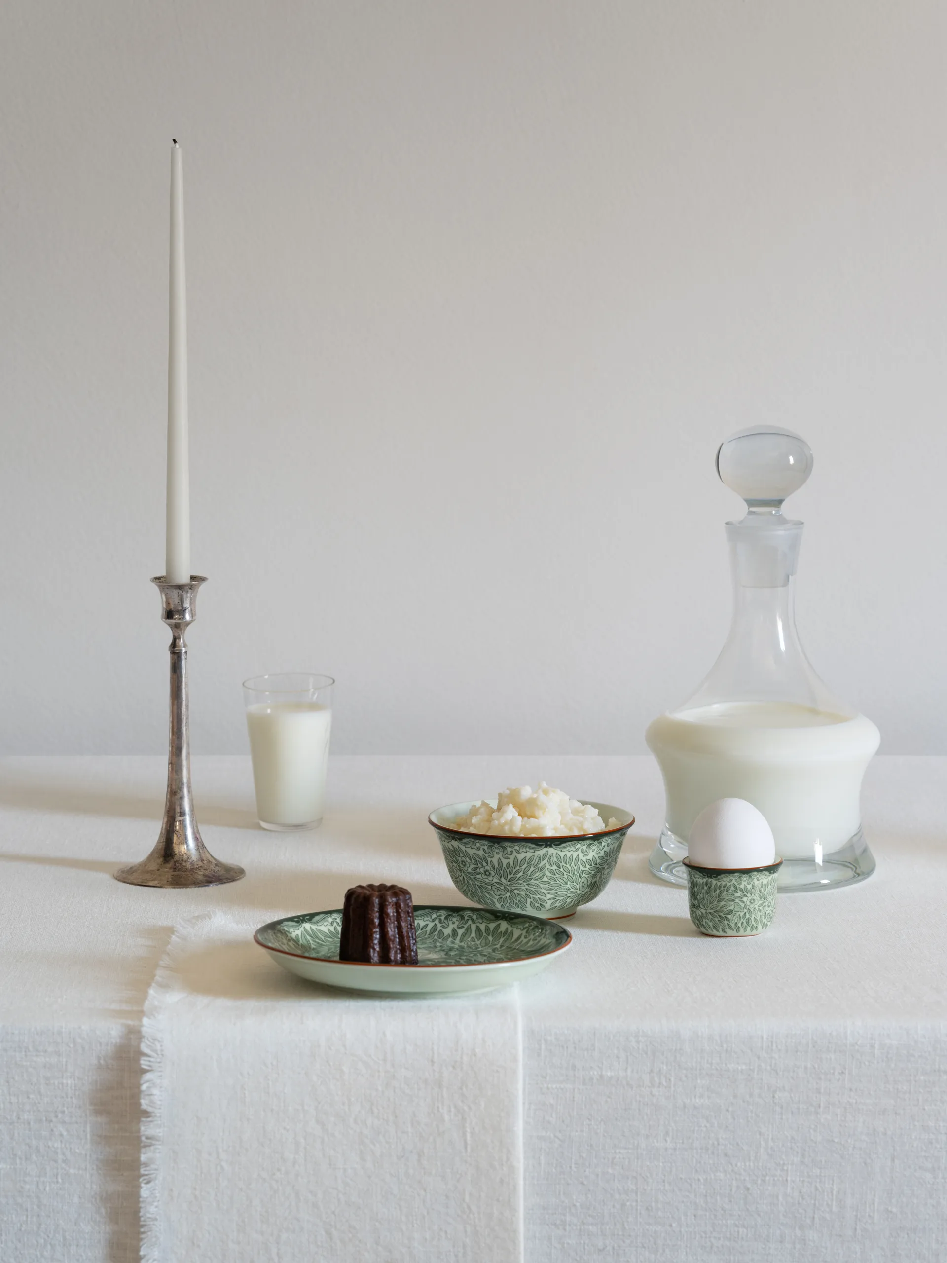 Plato de postre Ostindia Floris Ø16 cm, Verde Rörstrand