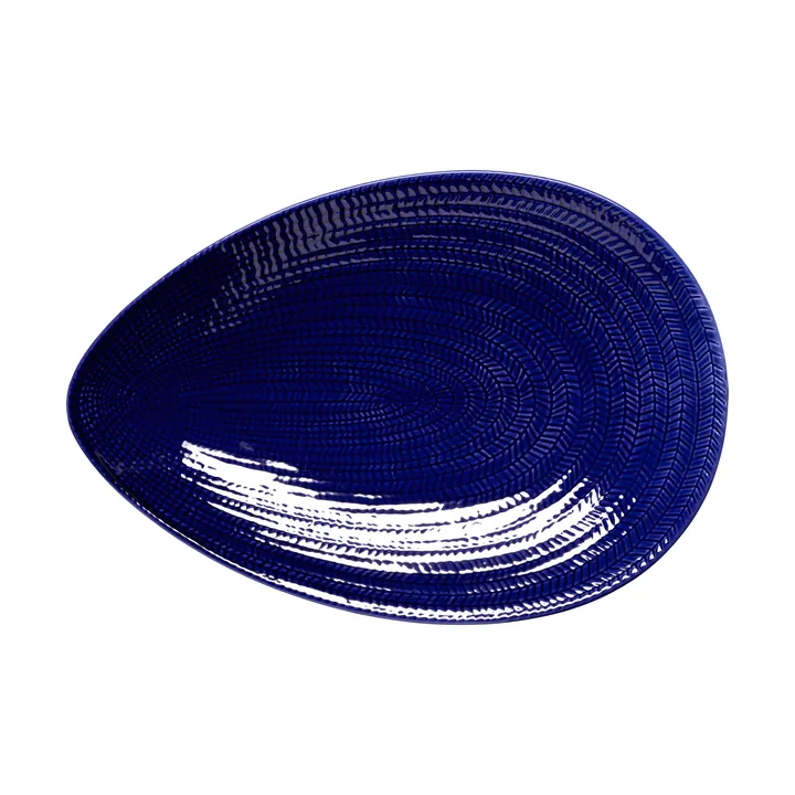 Plato de servicio Blå eld - Azul, 20×29 cm - Rörstrand