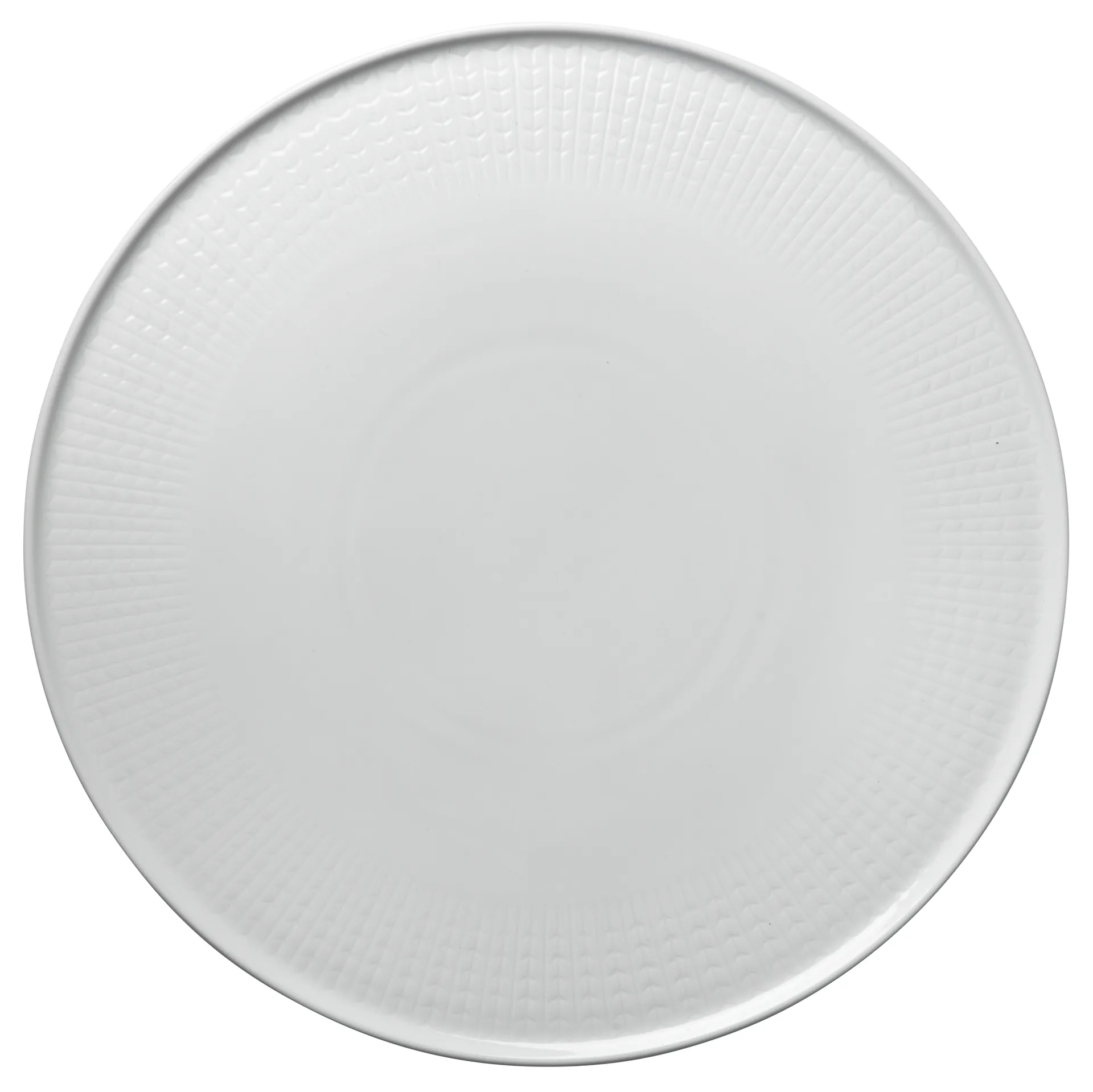 Plato de tarta Swedish Grace 31 cm, nieve (blanco) Rörstrand