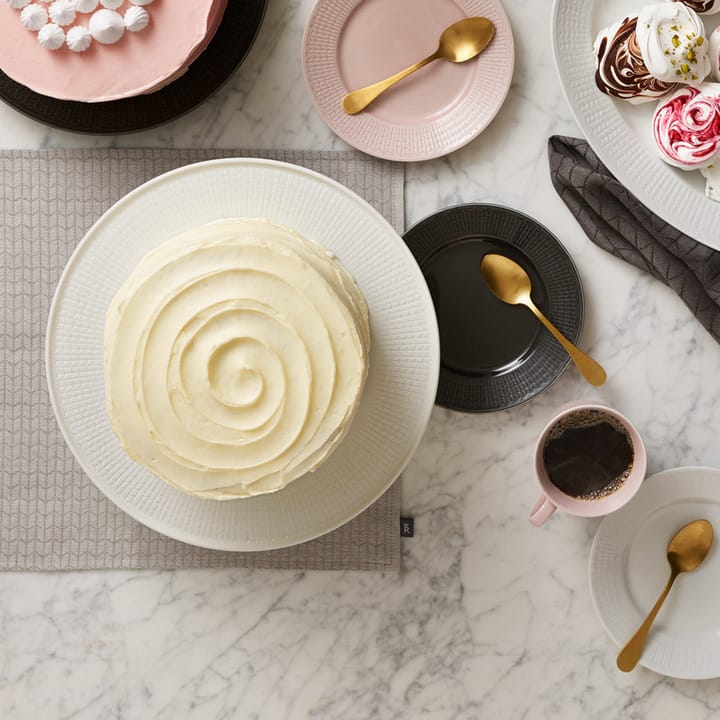 Plato de tarta Swedish Grace 31 cm, nieve (blanco) Rörstrand
