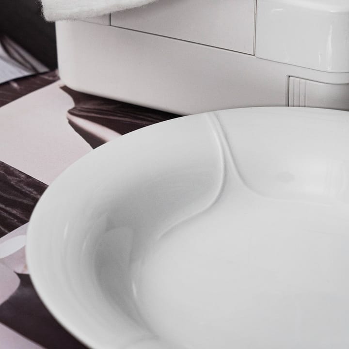 Plato hondo Pli Blanc 23 cm, blanco Rörstrand