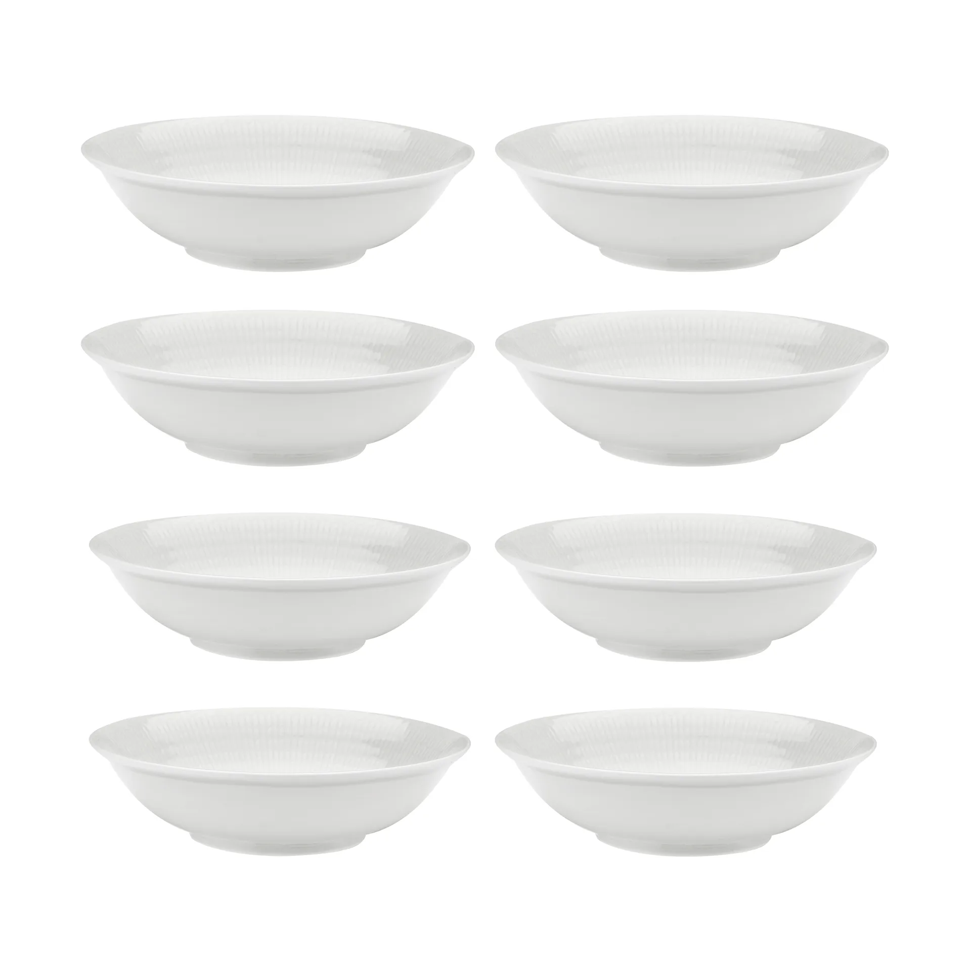 Plato hondo Swedish Grace Ø19 cm paquete de 8 - Nieve (blanco),  Rörstrand