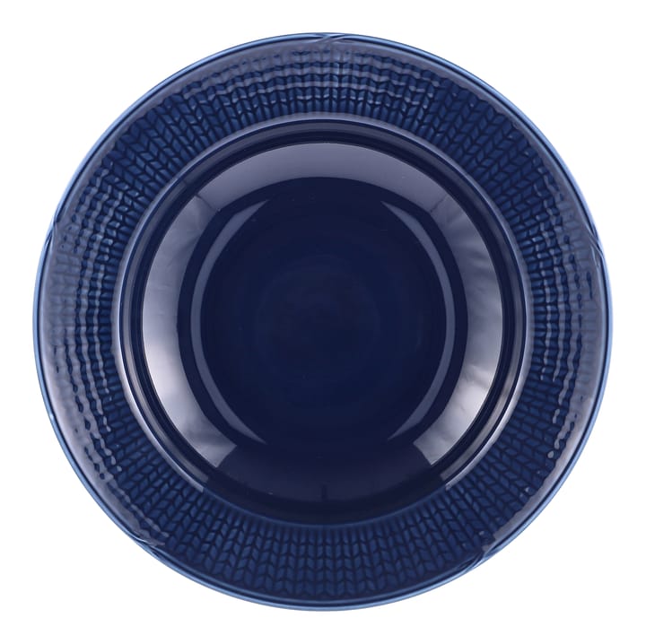 Plato hondo Swedish Grace Ø25 cm, medianoche (azul) Rörstrand