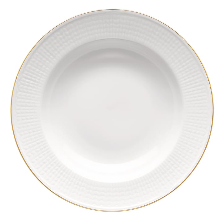 Plato hondo Swedish Grace Gala 25 cm - blanco - Rörstrand