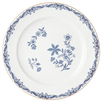 Plato llano Ostindia - Azul, Ø21 cm - Rörstrand