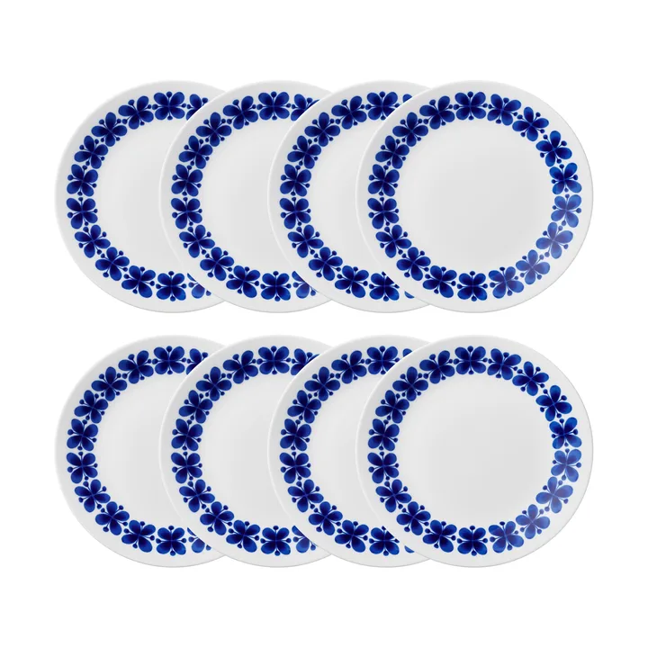 Plato Mon Amie Ø24 cm paquete de 8 - Azul - Rörstrand
